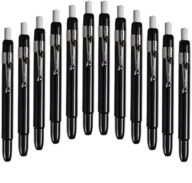 Listo 1620 Box of 12 White Color China Markers/Grease Pencils/China Marking/Pencils/Wax Pencils