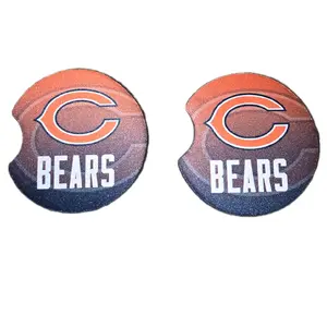 Bears Car Coasters - Absorbent Coasters for Cup Holders