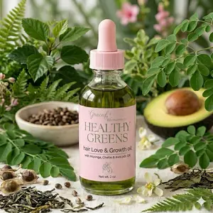 Healthy GREENS hair LOVE & Growth oil