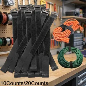 Cable Ties Set - Super Strong Adjustable Nylon Straps, No Break Wire Organizer for Home Office Car Repair Shop, Cord Management Tool