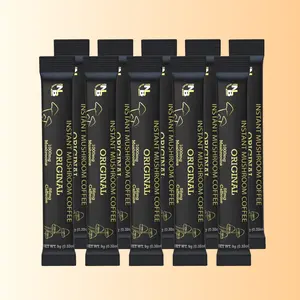 Mushroom Coffee Drink with Collagen – Reishi, Lion’s Mane & Adaptogenic Mushrooms | Gluten-Free & Non-GMO