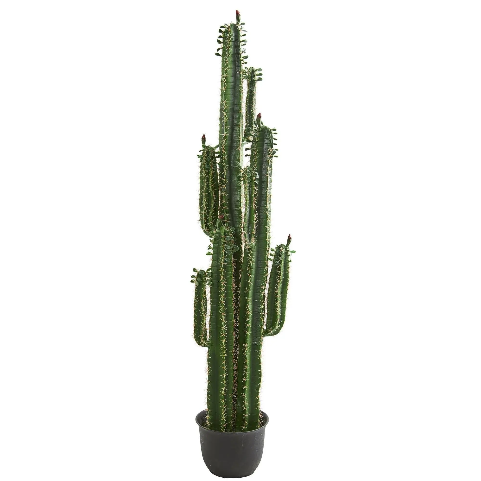 6.5’ Lifelike Fake Cactus Artificial Plant, Home Decor Lifelike Fake Plant with Botanical Aesthetic for Indoor Home Supplies
