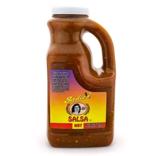 Sadie's Hot Salsa 70 oz - Authentic New Mexican Treat with Local Excellence Flavor - Perfect for Salsa Lovers