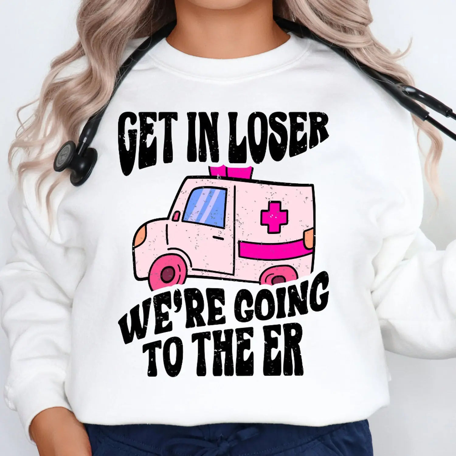 EMT Sweatshirt, Funny Paramedic EMT Medic Shirt, Emergency Room Tech Shirt, EMT Shirt, Emergency Medical Technician Crewneck, Emt Grad Gift