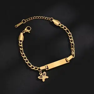 FF0046 New Store Opening||Custom Engraved Bar Bracelet| 20+ Charm Options Personalized Jewelry|Perfect for birthdays, Mother’s Day, baby showers, or holidays-pair a name engraving with a charm that matches the occasion