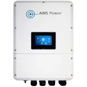 AIMS Hybrid Pure Sine Inverter Charger 4.6 kW Inverter Output 6.9 kW Solar Input Grid Tie & Battery Back Up PIHY4600