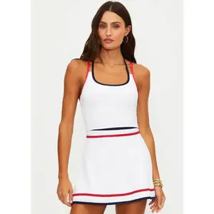 BEACH RIOT- OSLO TOP HERITAGE WHITE