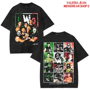 Limited Edition Vintage 90s LWO Graphic T-shirt, WWE Shirt, Streetwear for WWE Fans, Full Size, Full Color, Men's Oversized 100% Premium Cotton T-Shirt