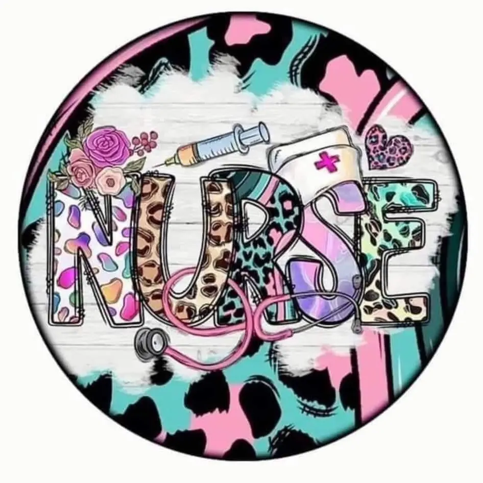 Nurse car coasters set of 2 Stylish