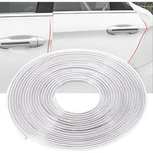 Transparent Widen  Door Protector,  Door Seal with U-Shaped Accessories, Interior Seal, Door Edge Protector(32.8FT)