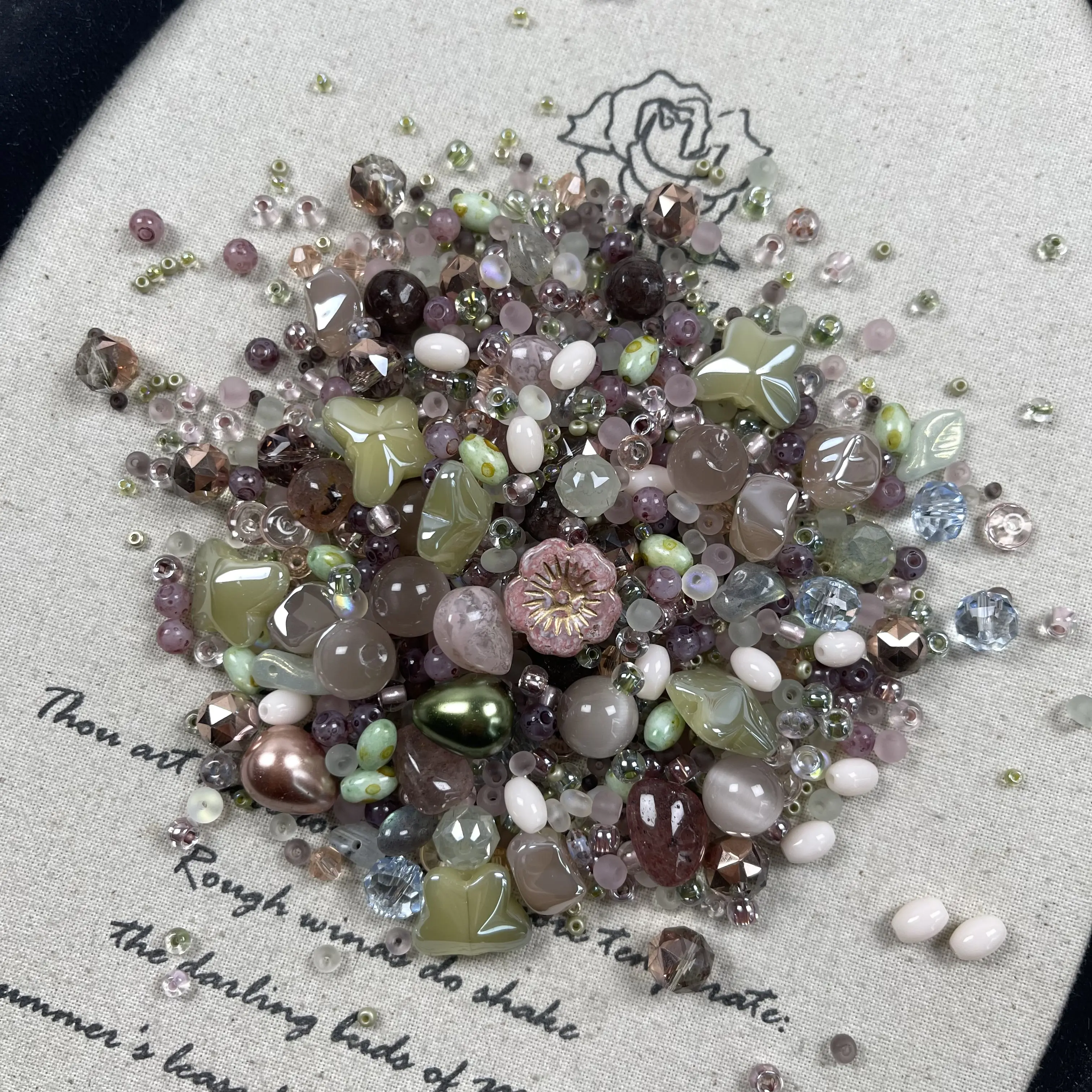 [S Series] Vibrant Seedbeads - 50g-30ml Unique Decorative Beads for DIY Jewelry Making, Beads and Accessories Sale