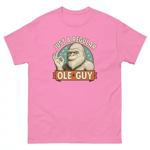Regular Ole Guy – Funny Bigfoot Tee Unisex classic tee