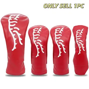 Tiger Series Golf Club Cover, Golf Accessories, Single Swing Design, Dust-Proof & Durable Material, Best Protection for Your Golf Clubs