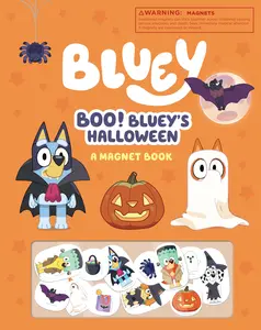 Boo! Bluey's Halloween: A Magnet Book -- Penguin Young Readers Licenses - Board Book