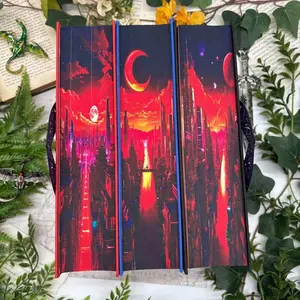 Crescent City by Sarah J Maas Hardcover Set with Custom Designed Edges