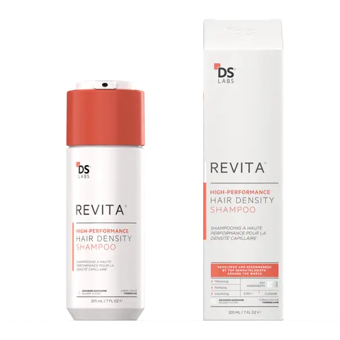 Revita Shampoo For Thinning Hair by DS Laboratories - Volumizing, Thickening Haircare for Men and Women, Supports Hair Growth, Hair Strengthening, Sulfate Free, 7 Fl Oz (205mL)