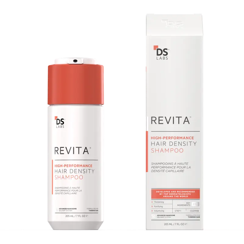 Revita Shampoo For Thinning Hair by DS Laboratories - Volumizing, Thickening Haircare for Men and Women, Supports Hair Growth, Hair Strengthening, Sulfate Free, 7 Fl Oz (205mL)
