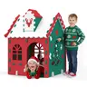 Kids Playhouse Kitchen Theme, Indoor Outdoor EVA Play House for Toddlers, Soft Foam Playhouse for Kids Outdoor & Indoor Pretend Play, Easy Assembly Play House Outside