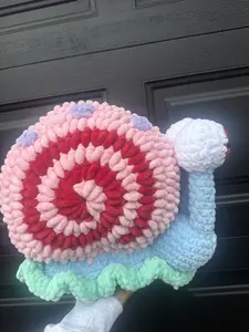 Crochet Snail Plushie