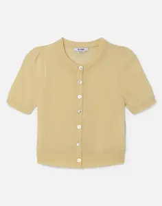 The Drift Cashmere Cardigan - Shortbread