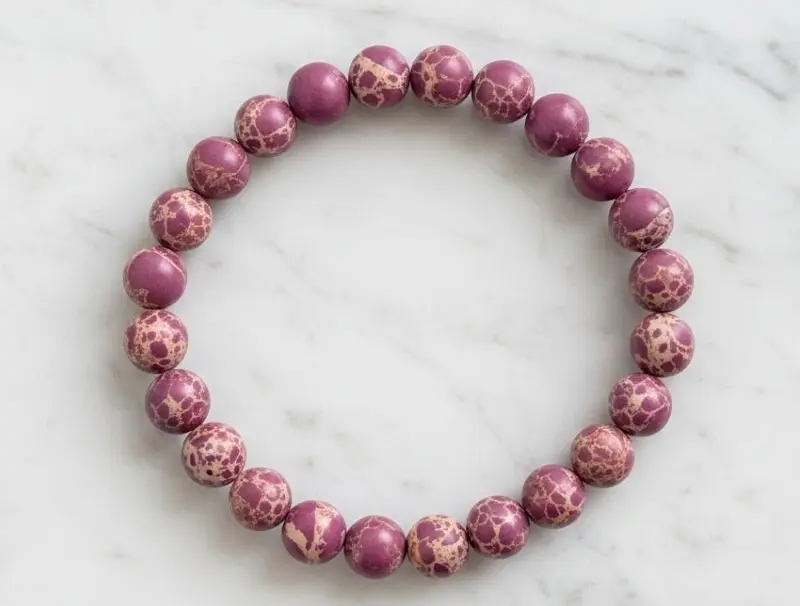 Imperial/Sea Sediment (Purple) Jasper Bracelets