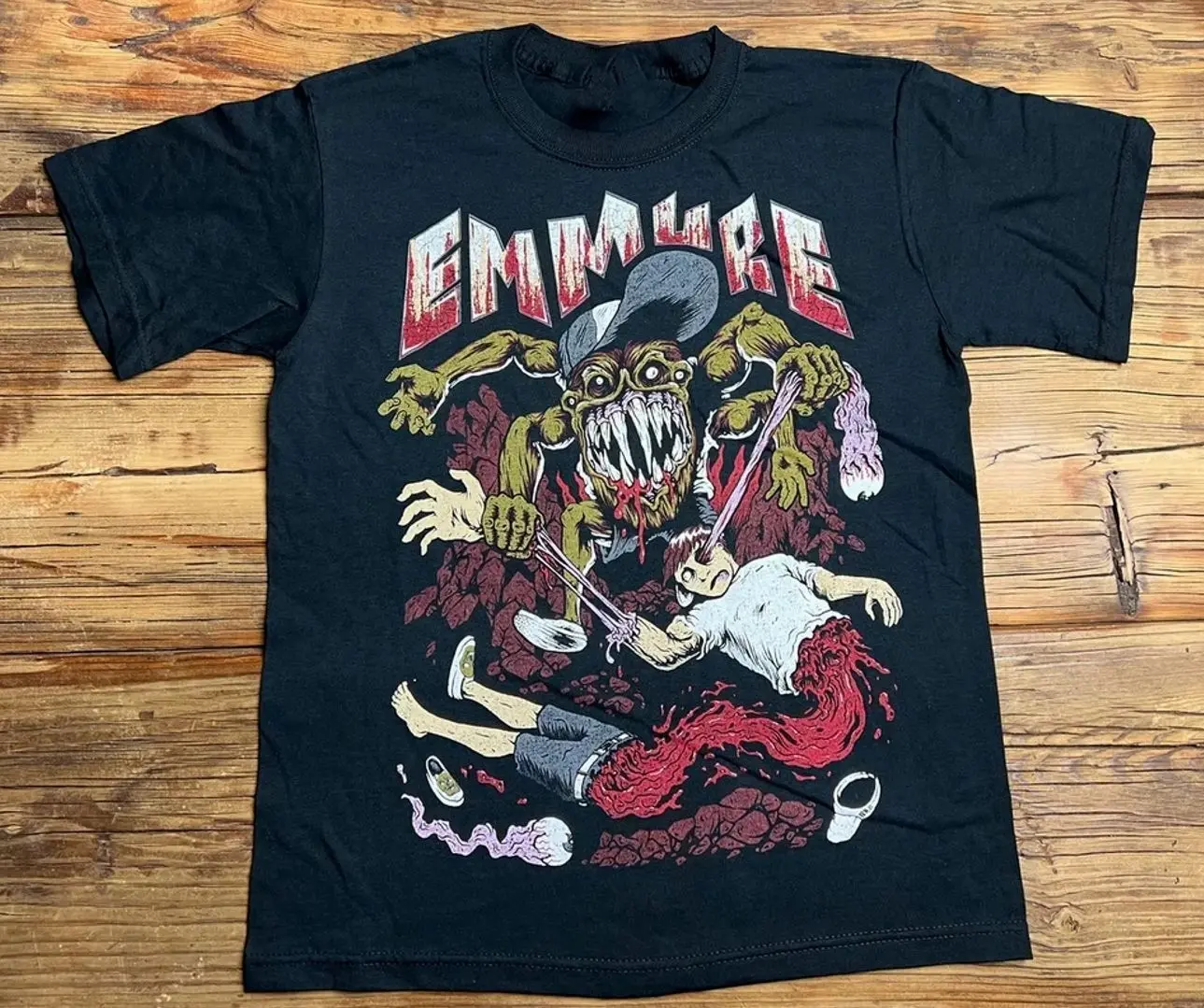 Retro Emmure Band Singer Music Unisex Black T- Shirt S- 5XL Full Size BT250 5