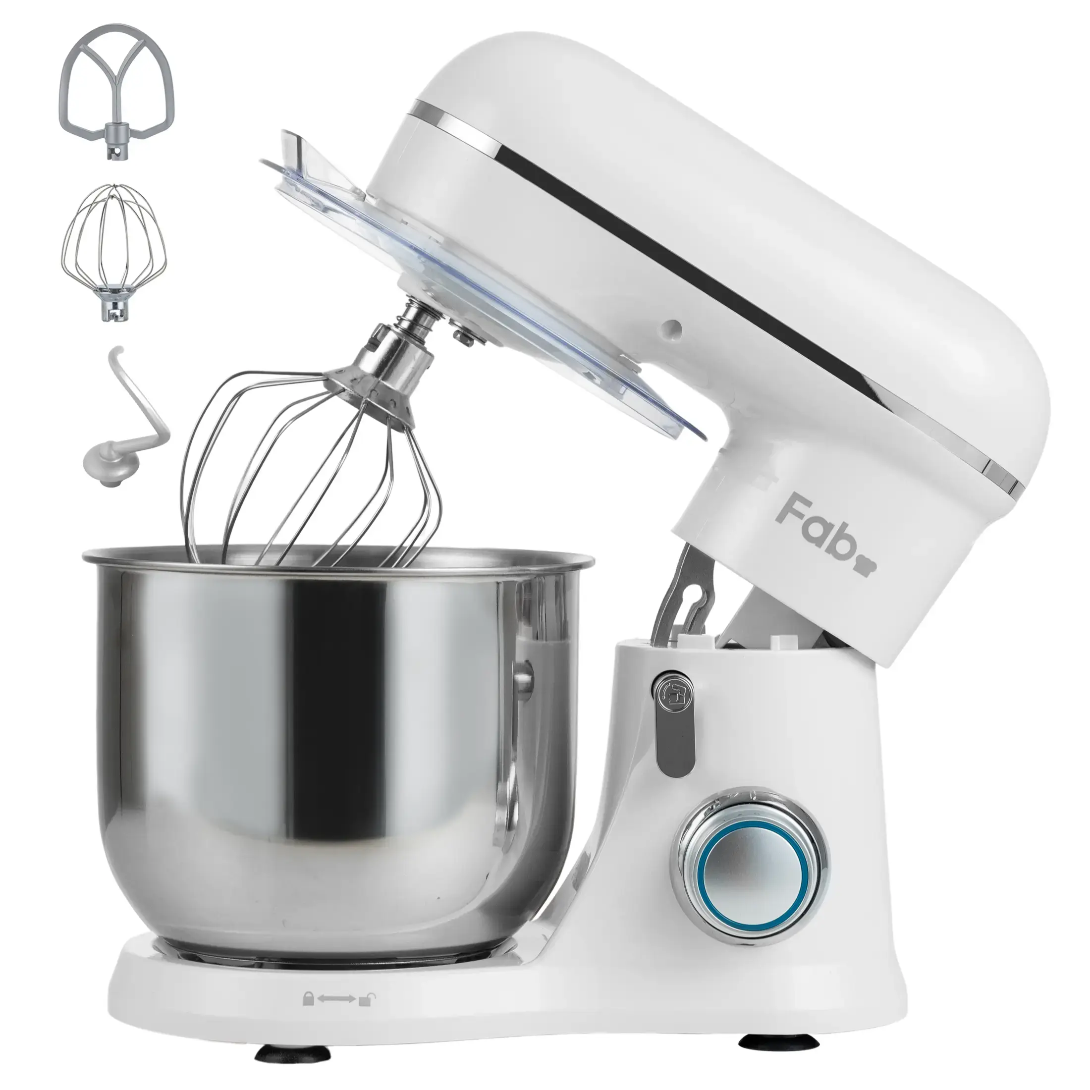 6.5QT Stand Mixer, 10-Speed Tilt-Head Electric Stand Mixer, 3-In-1 Kitchen Mixer with Bowl, Dough Hook, Whisk and Beater, Food Mixer for Baking, Cake and Most Home Cooks