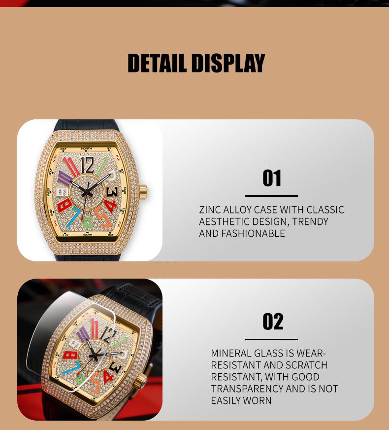Men's Luxury Rhinestone Embellished Watch Included Fashion Timeless ClassicWatch Flash Sale -Fashionable it is elegant, durable, and the perfect choice foreveryday wear. with Gift Box Men's Luxury Rhinestone Embellished Watch Included Fashion Timeless ClassicWatch Flash Sale -Fashionable it is elegant, durable, and the perfect choice foreveryday wear. with Gift Box
