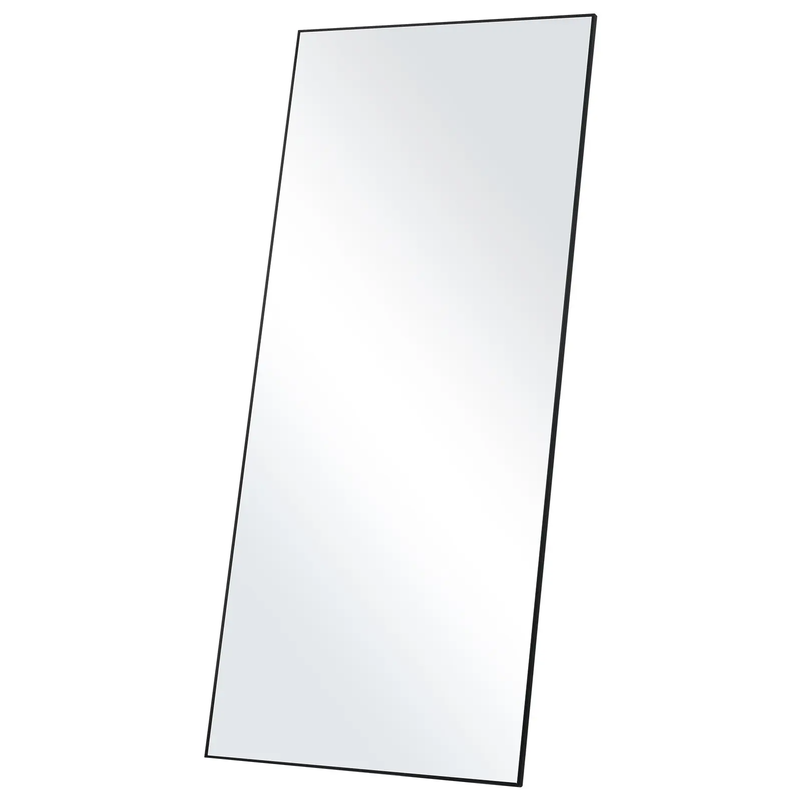VEVOR Full Length Mirror, 71'' x 31'', Extra Large Standing Hanging or Leaning Rectangle Floor Mirror with Tempered Glass Aluminum Alloy Frame, Full Body Dressing Mirror for Living Room Bedroom, Blac