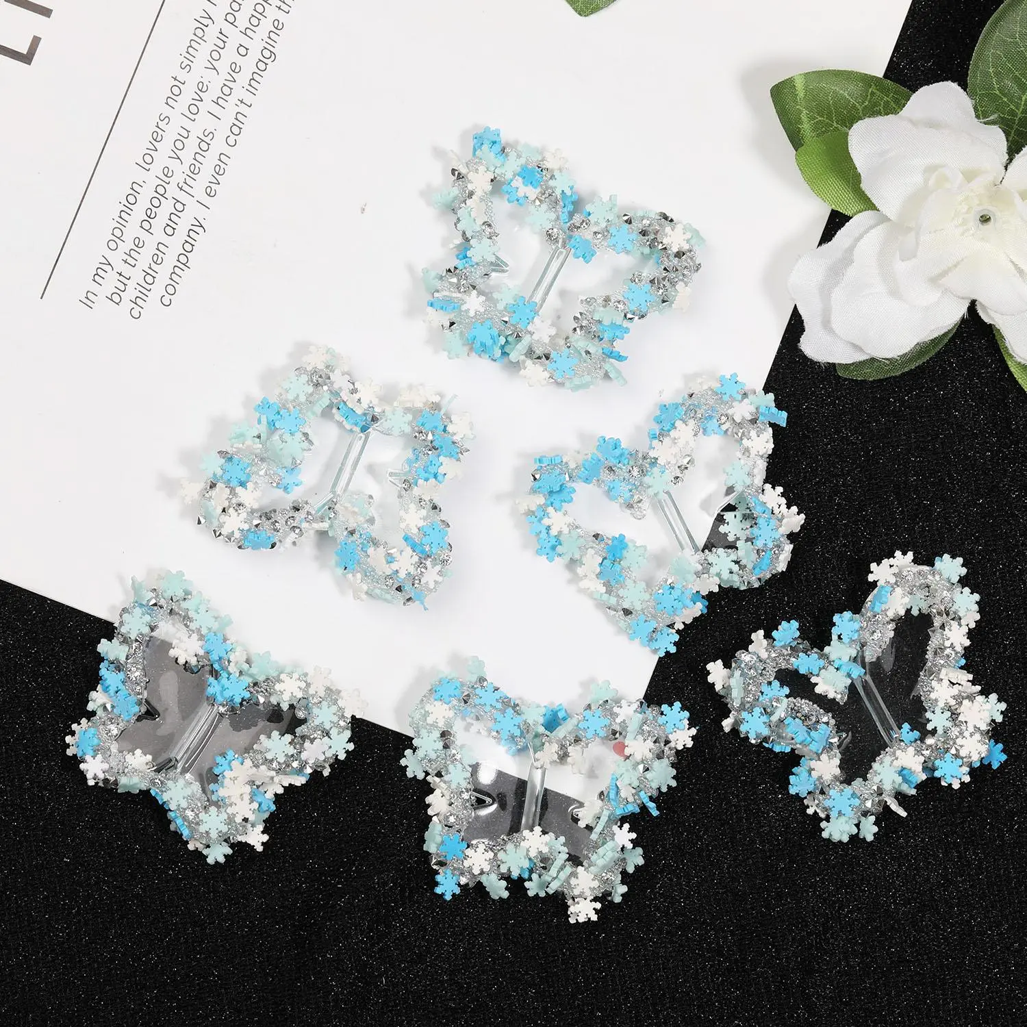 B59 JPM1918019 10PCS Butterfly Blue 