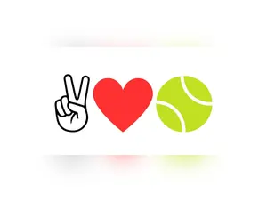 Peace Love Tennis Visor