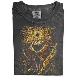 The Midra, Lord of Frenzied Flame Comfort Color, Vintage Game Shirt, Gift for Men, Gift for Women, Crew Neck T-shirt, Trending T-shirt