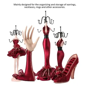 [Jewelry Holder] Jewelry Holder Display Stand Crafts Home Decoration Necklace Earring Bracelet, Jewelry Towers, Charm Chains