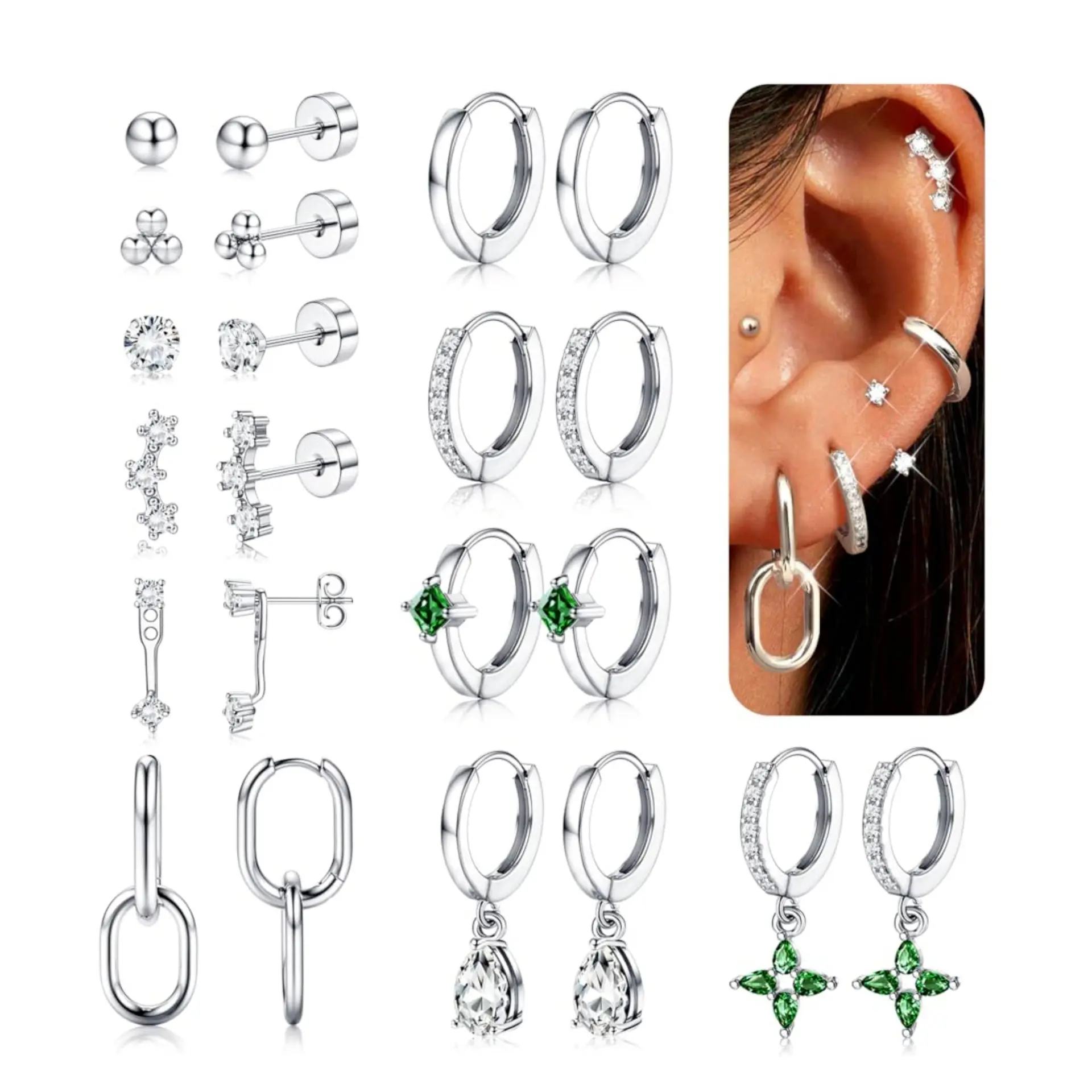 Silver 11 pairs with e919