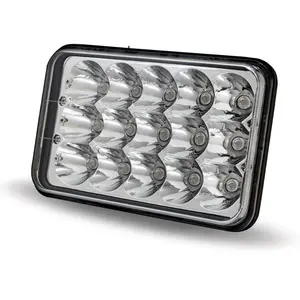 4" x 6" LED Rectangular High Intensity Headlight 1200 Lumens