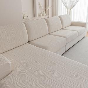 solid color sofa cover, 1 count non-slip sofa slipcover, soft sofa protector, sofa protector for home living room, sofa protector for l-shaped sofa, couch covers, home decor uk