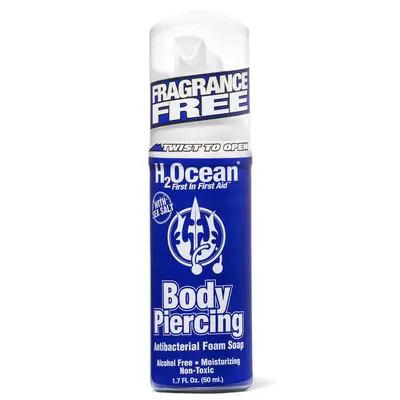 Body Wash What Do You Use To Clean A Belly Piercing Cleaning My