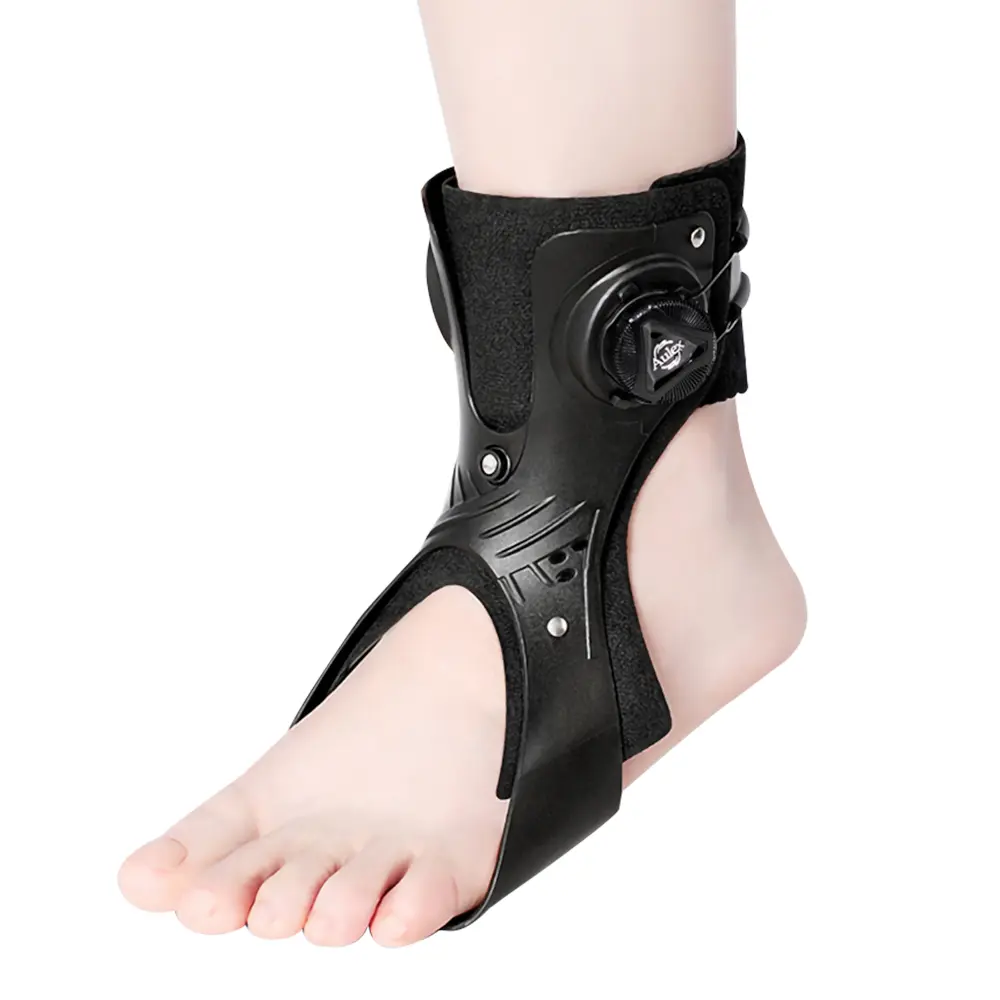 AULEXMED Ankle Support Brace [DealsForYouDays], Adjustable X-Strap Compression, Breathable Support for Summer Sports & Outdoor Activities