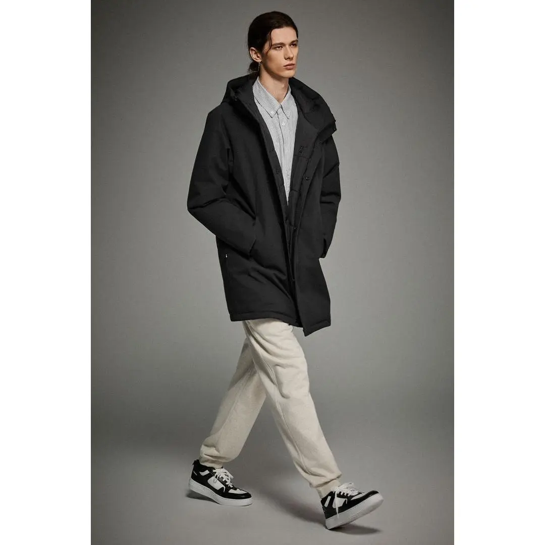 Orolay WeatherGuard Mid-Length Hooded Parka Jacket