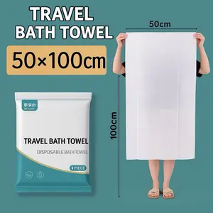 3-Pack Thickened Cotton Disposable Towels (19.7 x 39.4 in) – Individually Packaged