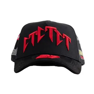 Barbas Hats x CT “Raising Power” Snapback Hat – Premium Streetwear Cap for Men & Women, Bold 3D Embroidery, Adjustable Fit, Perfect for Trendsetters & Fans of Hot Urban Fashion (No Box)