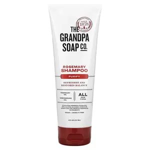 The Grandpa Soap Co. Rosemary Shampoo, Purify, 8 fl oz (237 ml)