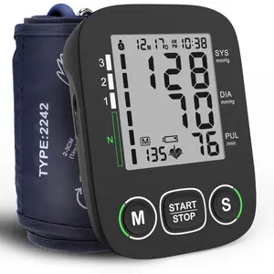 Reliable |   Automatic Digital Blood Pressure Monitor for Home Use with Large Upper Arm Cuff, LCD Screen, 2x199 Memory, Rechargeable Battery/USB Powered, Accurate Readings for Adults, Blood Pressure Tracking |   Modern Digital Monitor |   Durable Arm Cuff