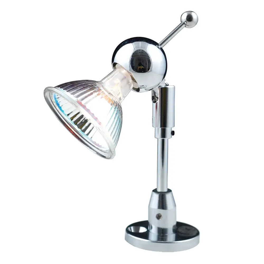 Jesco Lighting SP102-S12-CH Spot Light With Base & Rod