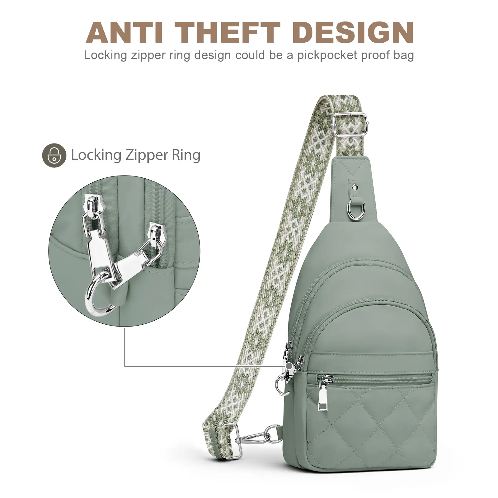 Sling Bags for Women and Anti Theft Leather Backpack Purse? ALTOSY Soft Leather Backpack Purse For Women Anti-theft  main image 2