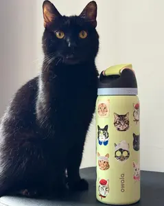 NEW Owala FreeSip Cat Collage 32oz – Rare Kitty Collection Water Bottle