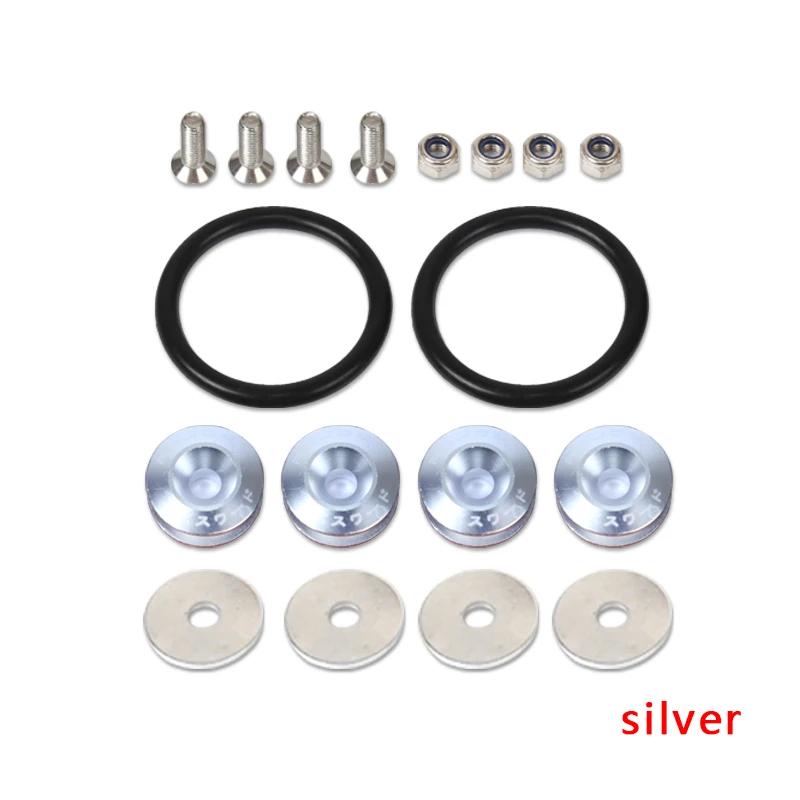 Aluminum Quick Release Fasteners For Front Bumper Rear Bumper Hatch Cover Surround Fixing Buckle Aluminum Quick Release Fasteners For Front Bumper Rear Bumper Hatch Cover Surround Fixing Buckle