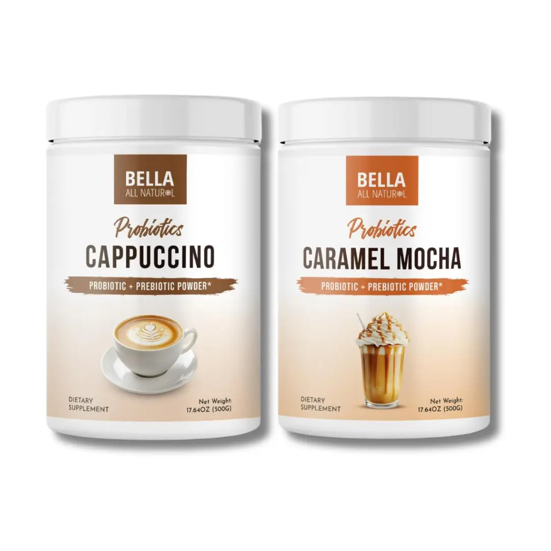 Bella All Natural Coffeehouse Probiotics Duo - Live Only Deal