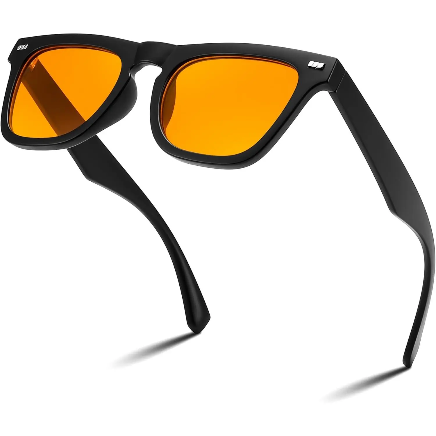 EyeconicFinds Fashion Blue Light Blocking Glasses for Men Women Computer Gaming Glasses Anti Eyestrain Sleeping Glasses B1225