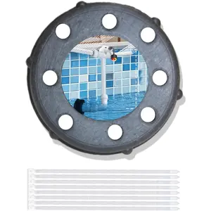 Univerval adapter for pool fountain joint used for dual fountain of pool fountain above groundunderground pool adjustable waterfall style pool fountain cooling experience